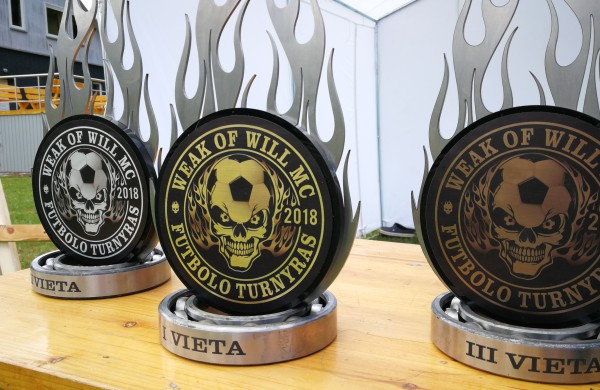 Baikerių klubas „Weak of Will MC“ atšventė 15 metų gimtadienį