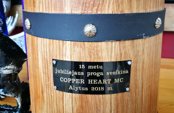 Baikerių klubas „Weak of Will MC“ atšventė 15 metų gimtadienį