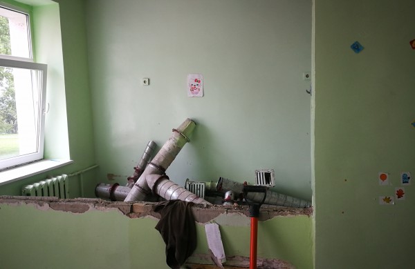 Jau pradėti Vaikų ligų skyriaus remonto darbai