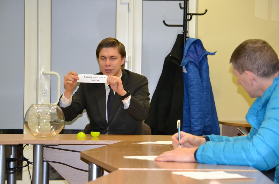 Ištraukti Jonavos mero "Taurės turnyro" burtai