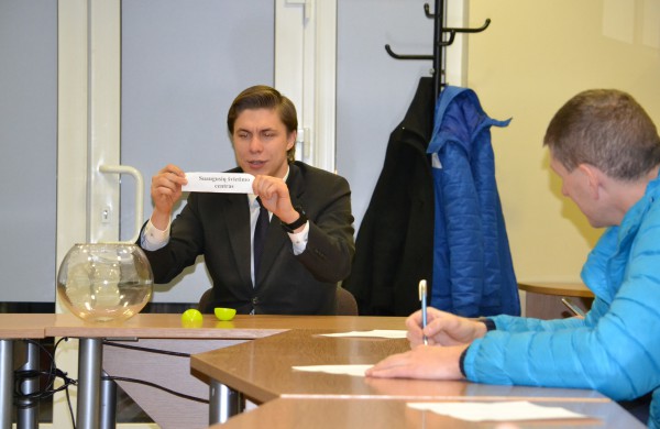 Ištraukti Jonavos mero "Taurės turnyro" burtai