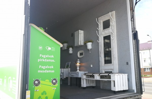 Namas ant ratų jonaviškius mokė tausoti aplinką