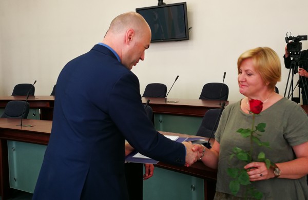 Apdovanoti ir pagerbti jonaviškiai dalyvavę Lietuvos šimtmečio  dainų šventėje ,,Vardan tos ...“