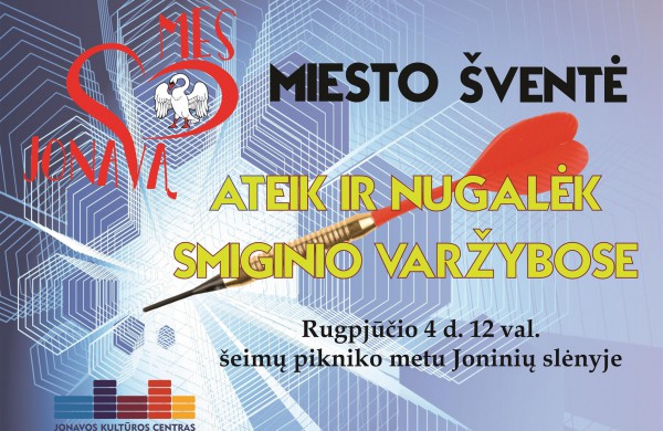 Informacija miesto šventės metu