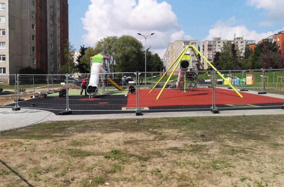 Rimkuose kitą savaitę atidaroma nauja vaikų žaidimų aikštelė