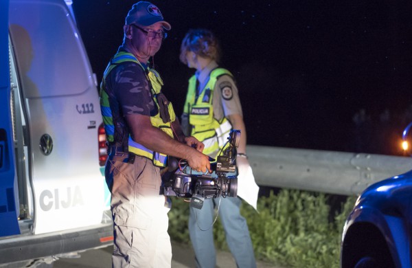 Girto vairuotojo „lakstymas“ baigėsi areštinėje