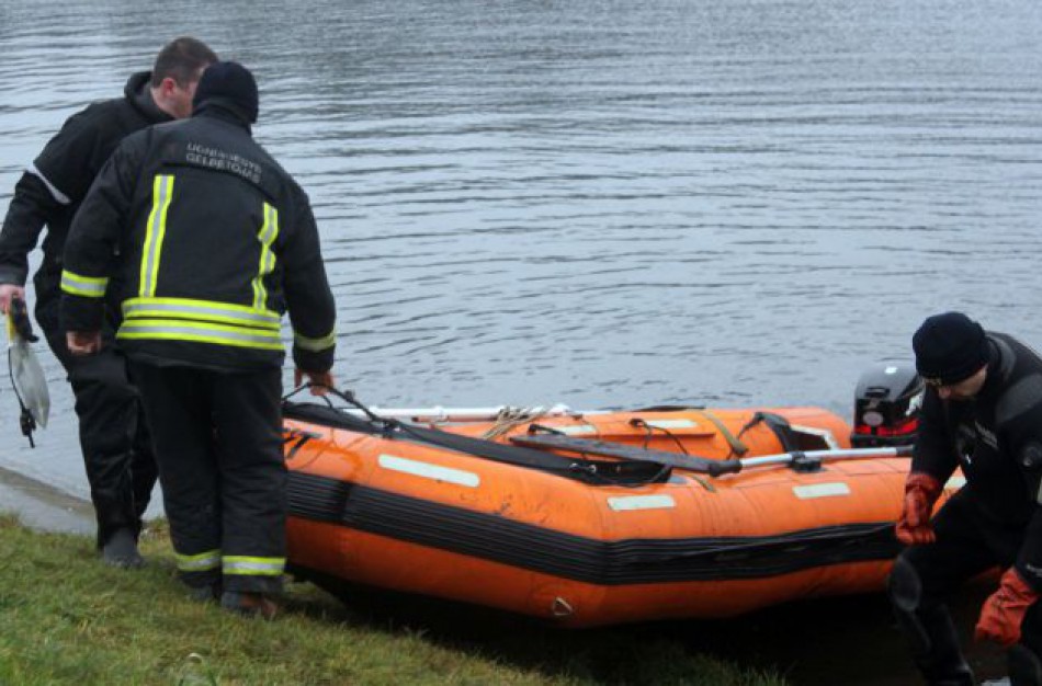 Tvenkinyje rastas skenduolis 