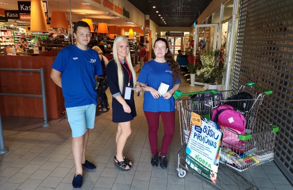 Akcijos „Būsiu pirmūnas“ organizatoriai dėkoja jonaviečiams