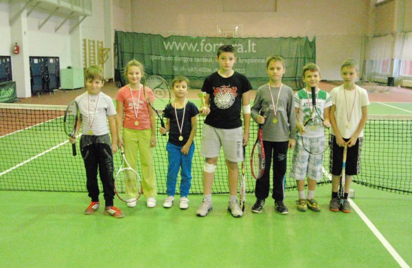 Jaunųjų tenisininkų kovos Kėdainiuose
