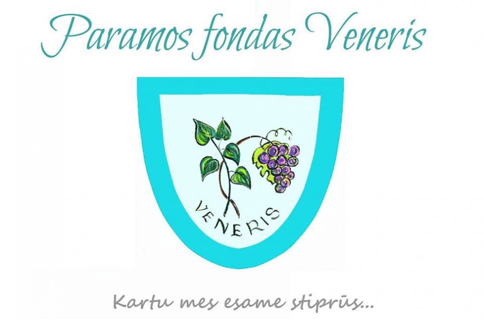 Paramos fondo „Veneris“ padėka 