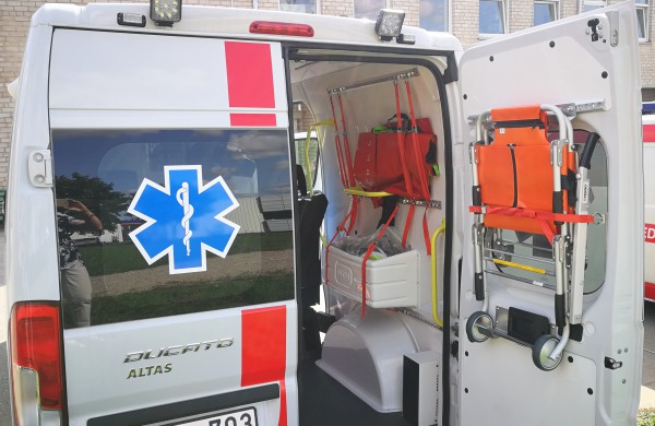 Jonavos GMP perduotas antras naujas automobilis 