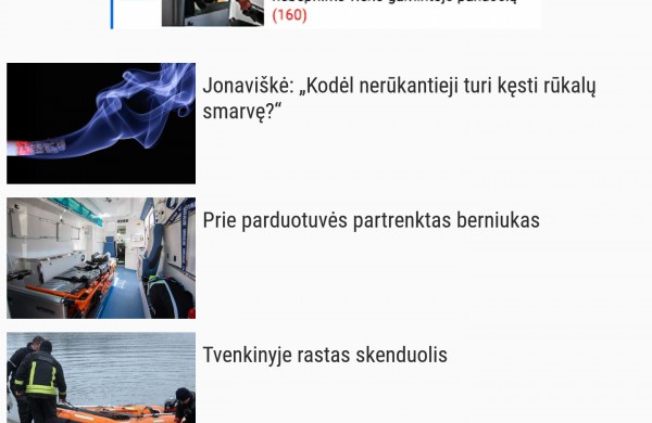 Interneto svetainė jonavoszinios.lt: Viskas tik pirmyn !