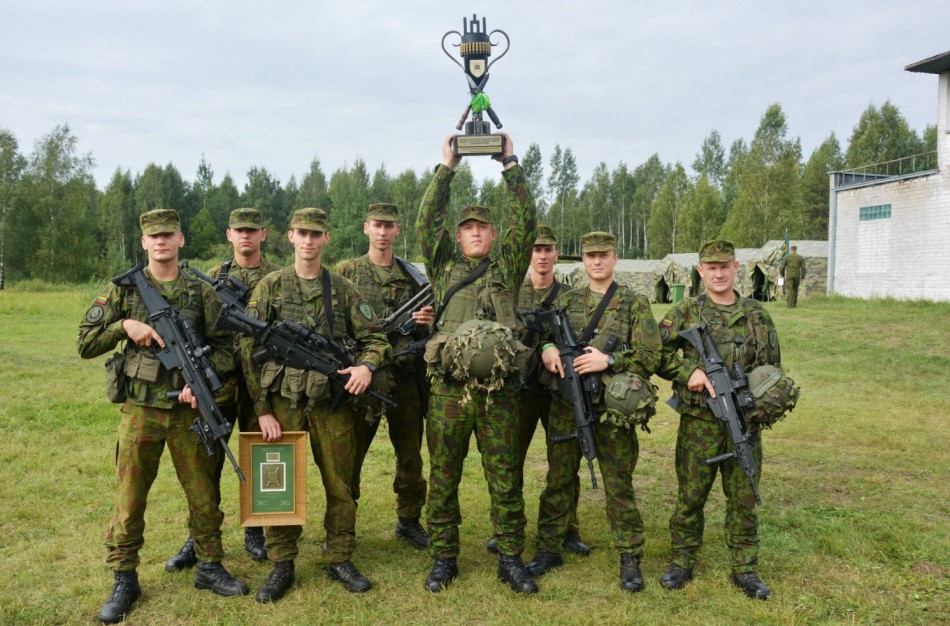 Algirdo bataliono pėstininkų skyrius - stipriausias Sausumos pajėgose