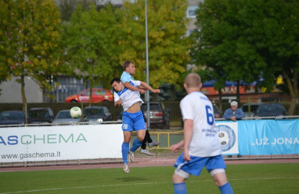 Neišnaudojus daugybės progų - "Lietavos" lygiosios su "Minija"