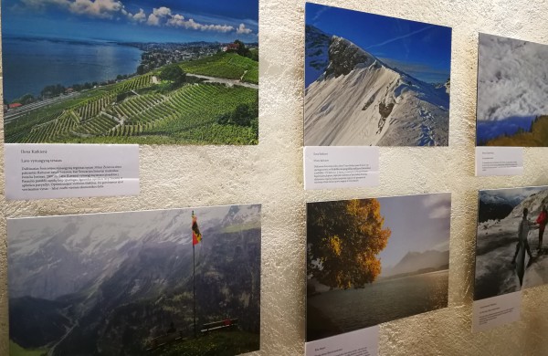 Šveicarijos lietuvių bendruomenės nuotraukų paroda Šveicarijos seniūnijoje