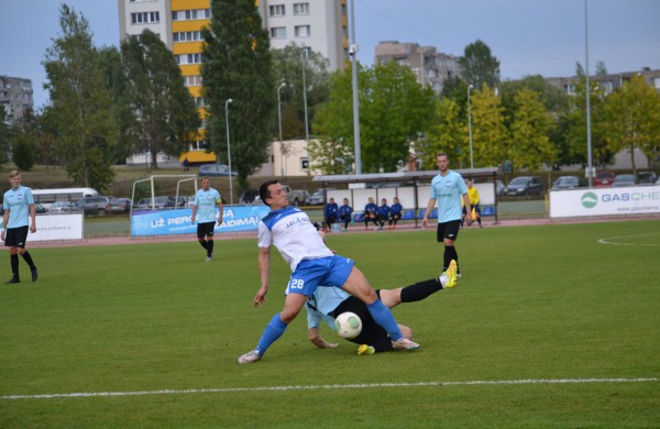 Neišnaudojus daugybės progų - "Lietavos" lygiosios su "Minija"