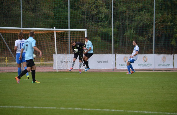 Neišnaudojus daugybės progų - "Lietavos" lygiosios su "Minija"