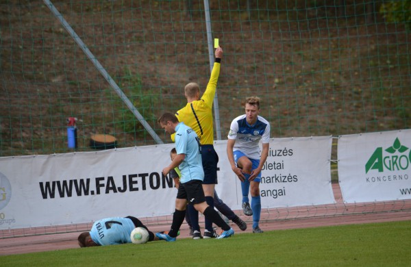 Neišnaudojus daugybės progų - "Lietavos" lygiosios su "Minija"