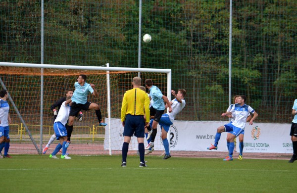 Neišnaudojus daugybės progų - "Lietavos" lygiosios su "Minija"