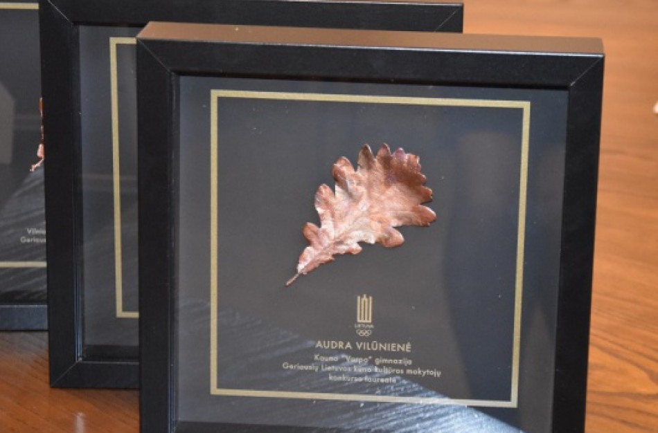 Rinks geriausius kūno kultūros mokytojus