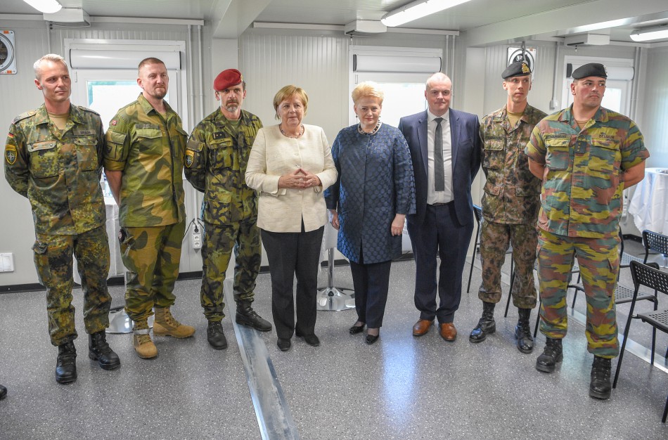 LR Prezidentės ir Vokietijos kanclerės vizitas Rukloje 