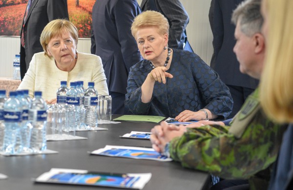 LR Prezidentės ir Vokietijos kanclerės vizitas Rukloje 