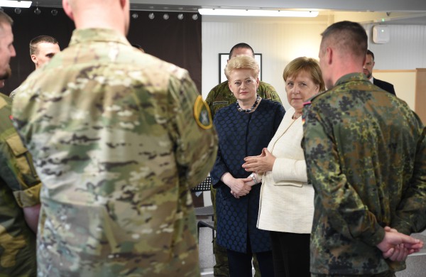 LR Prezidentės ir Vokietijos kanclerės vizitas Rukloje 