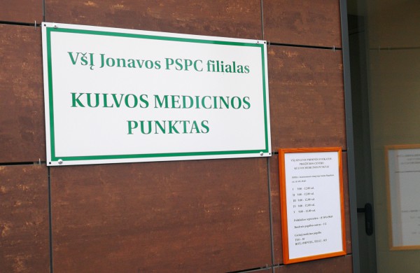 Kulvos seniūnijoje duris atvėrė naujas medicinos punktas