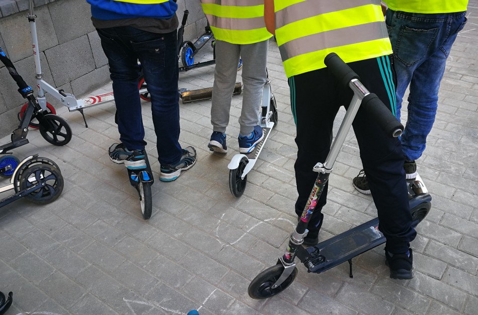 Diena be automobilio Jonavoje 