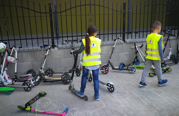 Diena be automobilio Jonavoje 