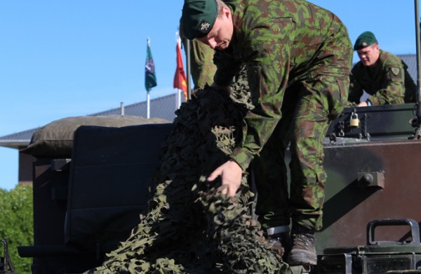 Rukloje dislokuotai NATO priešakinių pajėgų bataliono kovinei grupei buvo pakeltas aukštesnis budrumo lygis