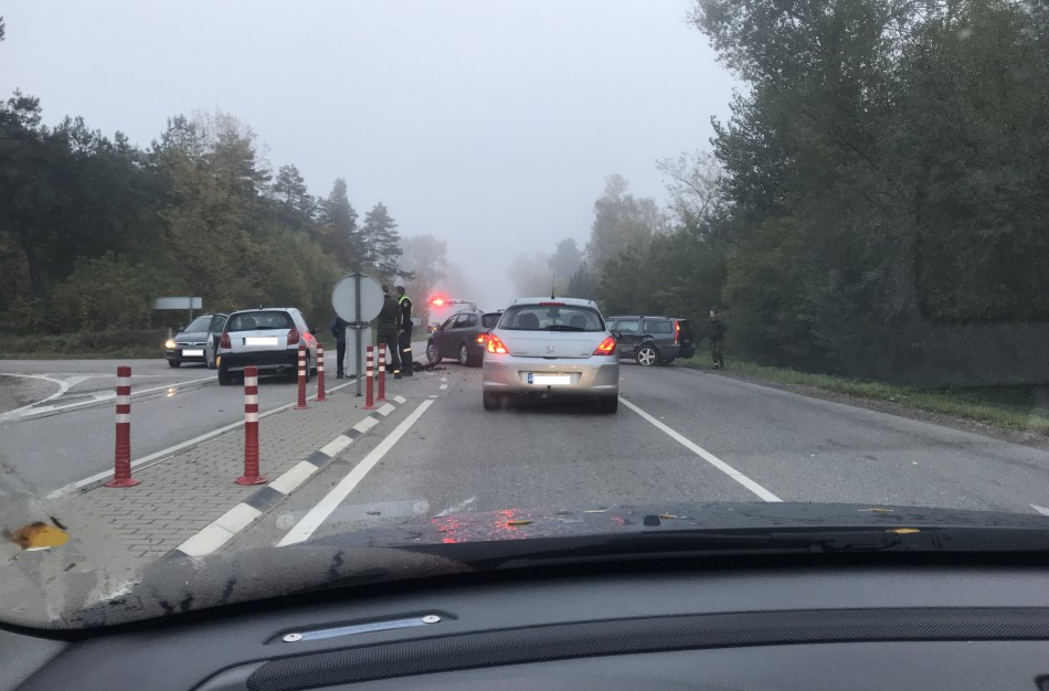 Avarija rytinio piko metu