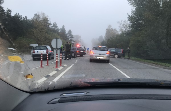 Avarija rytinio piko metu