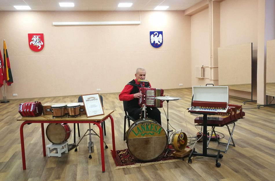 Žmogus orkestras šiandien vėl siekė naujo rekordo