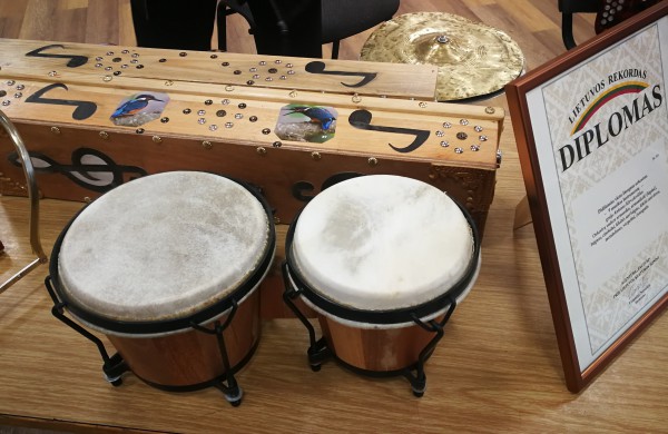 Žmogus orkestras šiandien vėl siekė naujo rekordo