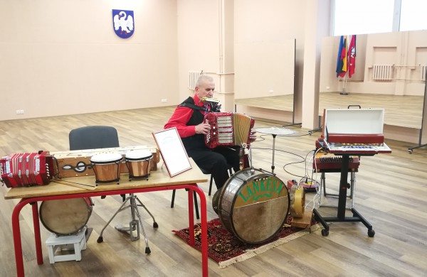 Žmogus orkestras šiandien vėl siekė naujo rekordo