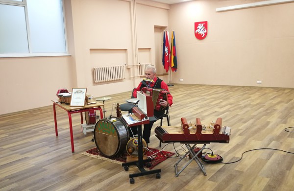 Žmogus orkestras šiandien vėl siekė naujo rekordo