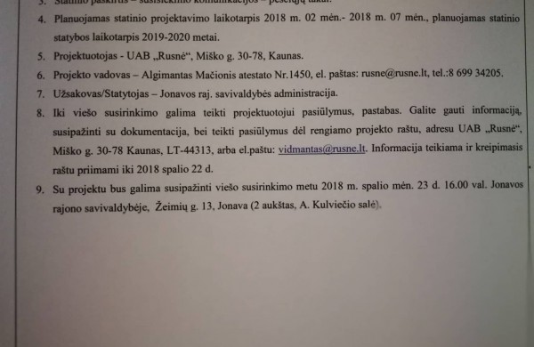 Jonavietė: “Viešas/slaptas susirinkimas“