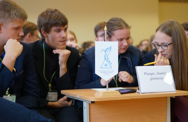Ketvirtasis respublikinis dr. Bronislovo Lubio chemijos konkursas