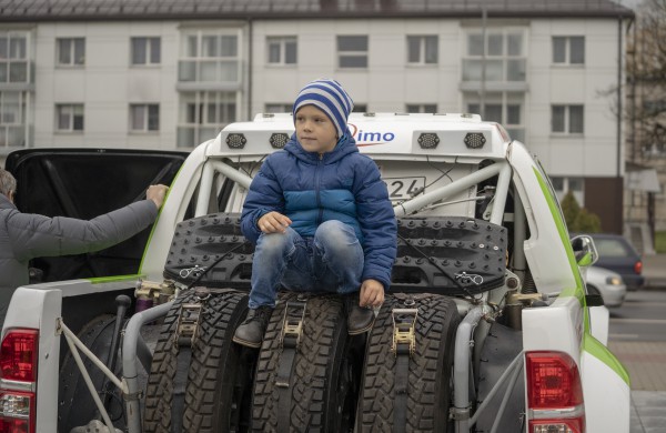 Dakaro ralio automobilis iš arti