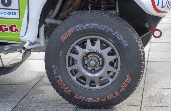 Dakaro ralio automobilis iš arti