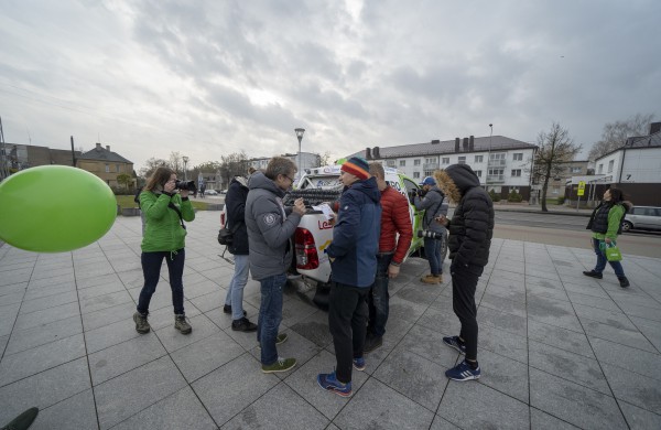 Dakaro ralio automobilis iš arti