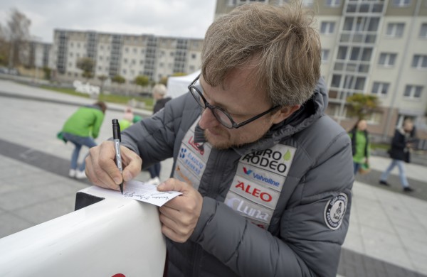Dakaro ralio automobilis iš arti