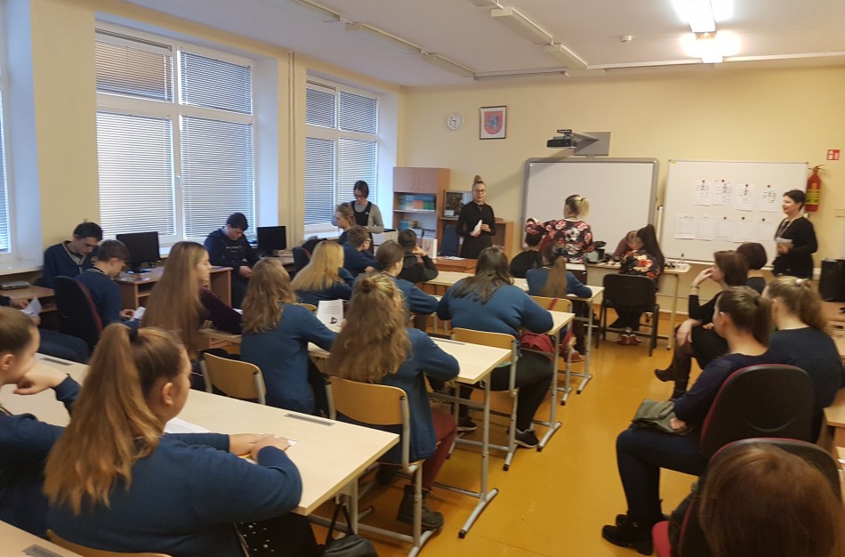 Profesinės karjeros diena Žeimių mokykloje-daugiafunkciame centre