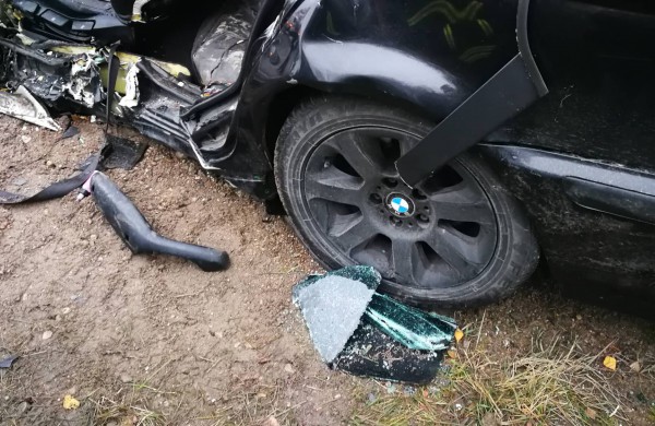 Didelė avarija kelyje Jonava - Rukla