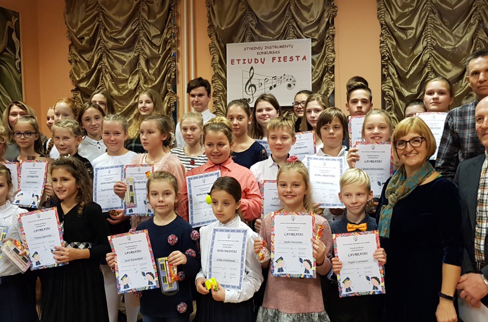 Jaunuosius stygininkus įtraukė „Etiudų fiesta 2018“