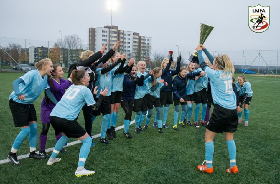 Jonavietės triumfavo LMFA pirmoje lygoje