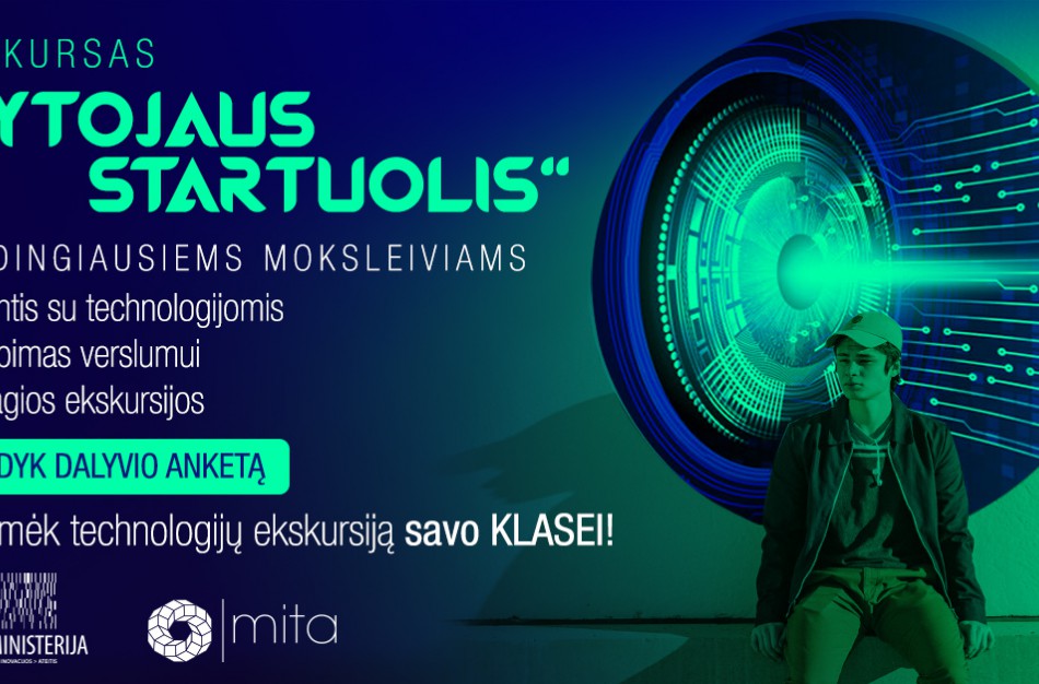 Išradingiausiems moksleiviams atveria duris konkursas „Rytojaus startuolis“