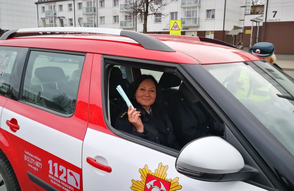 Jonavoje surengta akcija skirta Pasaulinei dienai žuvusiems eismo įvykiuose atminti