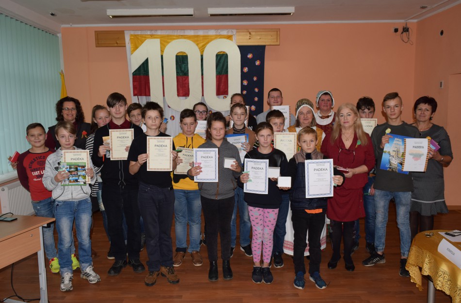 Viktorina „Lietuvai – 100“